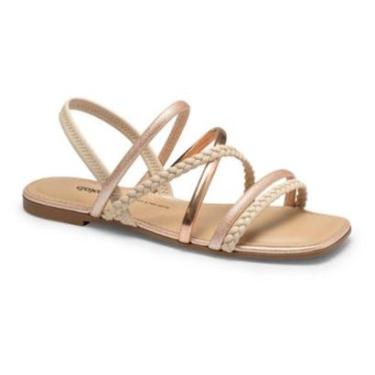 Imagem de Sandália Rasteirinha Dakota Y9352 Moda - Rose-Feminino
