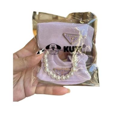 Imagem de Conjuntos De Roupas Tricotadas Para Bonecas Labubu Com Chapéus E Colar