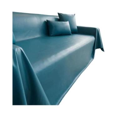 Imagem de Protetor De Sofá Impermeável Antiderrapante De Cor Sólida, Capa Univer