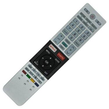 Imagem de Controle Remoto para TV Toshiba 4K Netflix Globoplay CT-8536
