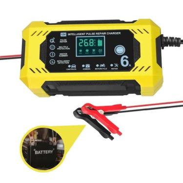 Imagem de Carregador de Bateria Automotiva com Visor LCD e Sistema de Refrigeraç