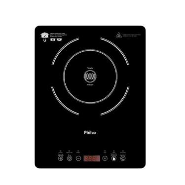 Imagem de Cooktop de Indução Philco Portátil 1 Boca Display Digital -, 110V