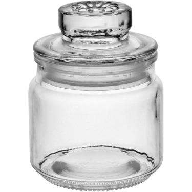 Imagem de PORTA CONDIMENTO MADEIRA HOME&CO VIDRO 9x7x7cm TRANSPARENTE 170ml