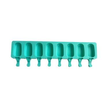Imagem de Forma De Silicone Com 8 Cavidades Para Sorvete, DIY, Para Fazer Sobrem
