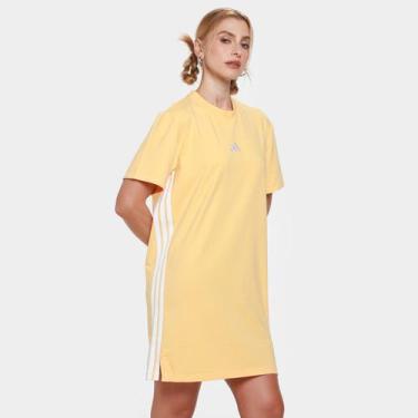 Imagem de Vestido Adidas 3S, Laranja, P