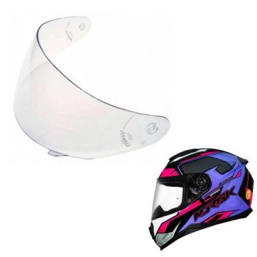 Imagem de Viseira Norisk Razor / FF391 / LS2 FF369 Cristal (Polivisor)