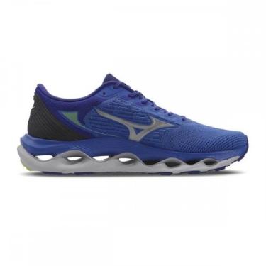 Imagem de Tenis Mizuno Wave Legend 4 Royal Masculino, Azul, 42