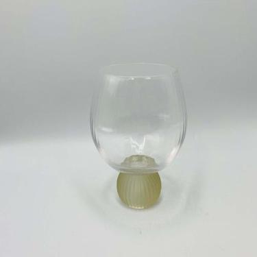 Imagem de Taça/Copo Bubble Glass Transparente Esfera Listras coloridas 480ML - d
