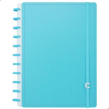 Imagem de Caderno Inteligente All A5 Customizável 80 Folhas Offset 90g, Azul