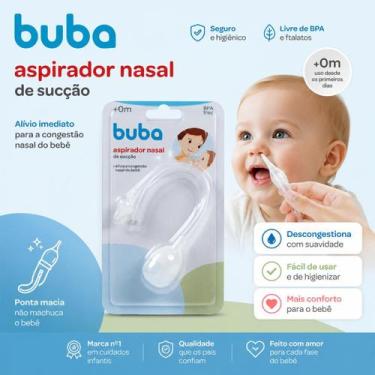 Imagem de Aspirador Sugador Nasal Sucção Buba - mundo dos baixinhos, Branco