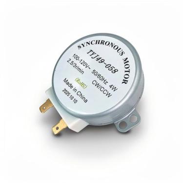 Imagem de Motor Prato Giratorio Microondas TYJ-49-058 110V 3RPM Ferro - VC ECOMM