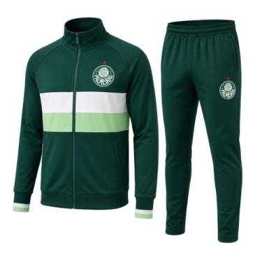 Imagem de Conjunto Palmeiras Agasalho Athletic Verde - Masculino Tamanho:GCor:Ve