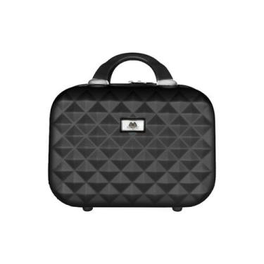 Imagem de Frasqueira de viagem necessaire em abs - eagle - ac74, Preto