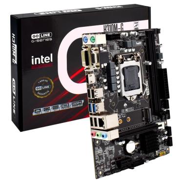Imagem de Placa Mae GL-H310M-G Socket LGA 1151 VGA DDR4 Desempenho Confiavel Duravel Preta Goline