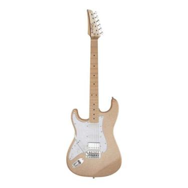 Imagem de Guitarra Seizi Fun Katana Musashi HSS Maple Lefty Desert Gold Sparkle