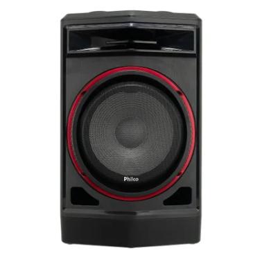 Imagem de Caixa Acústica Philco PCX 100, Entrada ALXILIAR, P2/ USB / BLUET 5.0, RADIO FM, 750w RMS