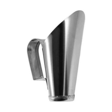 Imagem de 10 Concha Para Cereais Inox 50 Gramas Prateado - Silpan