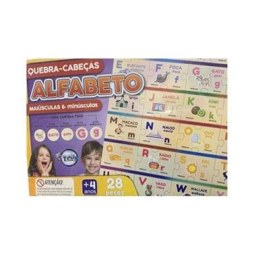 Imagem de Quebra Cabeça Alfabeto Português Toia