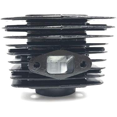 Imagem de Novo cilindro do motor a gás de 40mm da carroceria do cilindro do motor de 40mm, cilindro de motor de gás de 2 tempos para bicicleta motorizada a gás 66cc/80cc