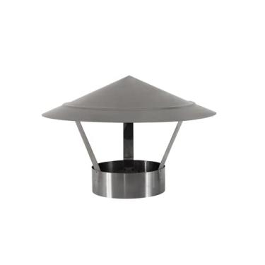 Imagem de Chapéu Chinês 8'' Inox Escovado