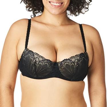 Imagem de Wonderbra Sutiã Balconette Glamour Refined, Preto, 34B