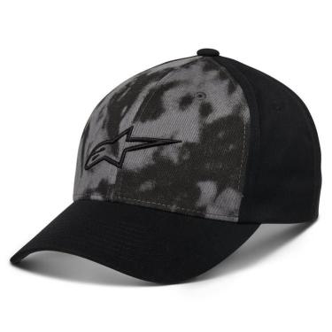 Imagem de Boné Alpinestars Smoke Preto Cinza Camuflado Regulagem