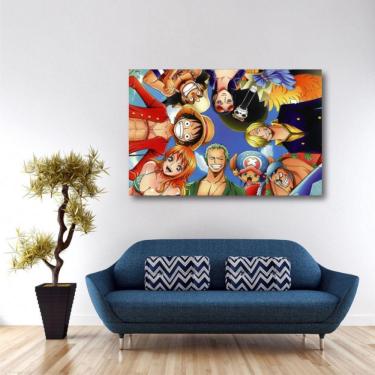Imagem de Quadro One Piece Animes decorativo Tela em Tecido