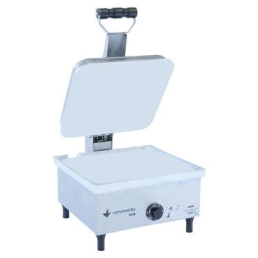 Imagem de Chapa Sanduicheira Elétrica de Aluminio Venâncio 35 cm com Prensa PE35A 220V