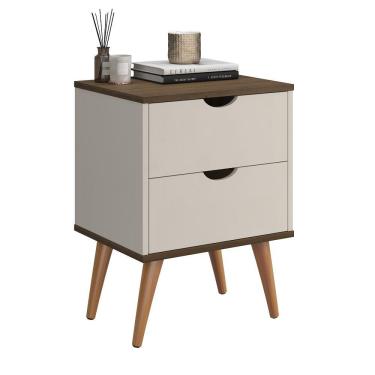 Imagem de Mesa De Cabeceira Retrô Madri Decore Para Quarto