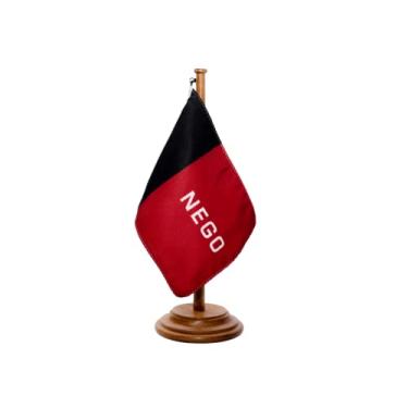 Imagem de Bandeira De Mesa Estado Paraíba 12x17cm Com Pedestal