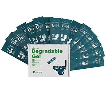 Imagem de Webetop Gel degradável Poo em pó, absorvente de produtos químicos portáteis para vaso sanitário