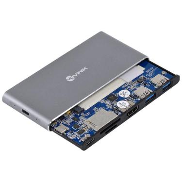 Imagem de Docking Station Ssd M.2 + Hub Type C Tipo C 2 Usb 3.0 + Hdmi
