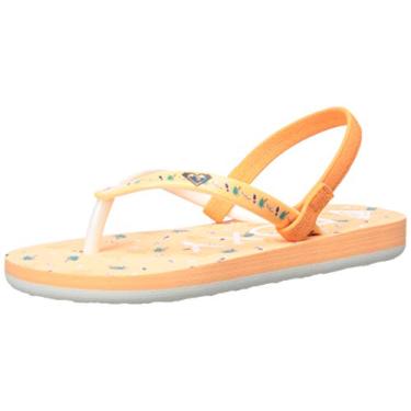Imagem de Roxy Chinelo infantil TW Pebbles, Sonho coral, 8 M M US Toddler