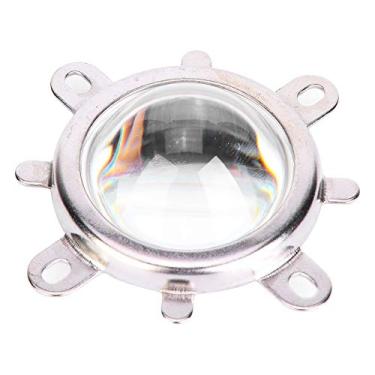 Imagem de Lente de vidro óptico LED, lente de vidro óptico de 44 mm, copo colimador refletor de 50 mm, suporte fixo para luz LED de 20-100 W (luz LED 60 °)