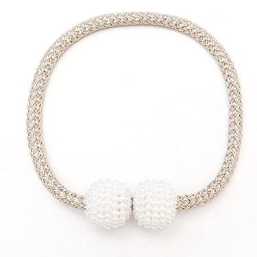 Imagem de Correia de cortina sem montagem de cortina perfurada tira magnética fivela de cortina prendedores de cortina suportes de cortina, T11,4 pcs