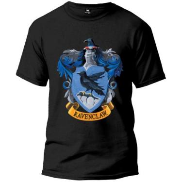 Imagem de Camiseta Harry Potter Corvinal Masculina E Feminina 100% Algodão Prime