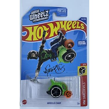 Imagem de Hot Wheels 2022 - Wheelie Chair - Green - HW Daredevils 2/5