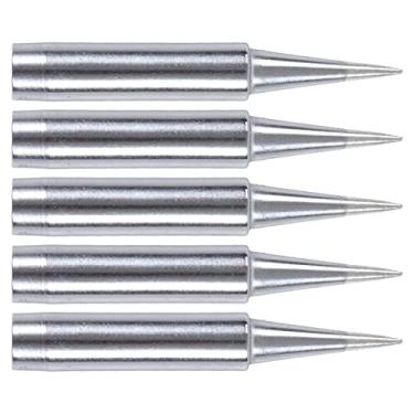 Imagem de Kit de pontas de ferro de solda, brocas de solda BGA seguras de cobre para estação de soldagem para (900M-T-0.8D)