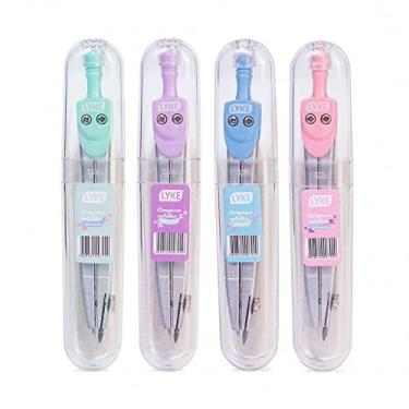 Imagem de Compasso Escolar Metálico Pastel Lyke (Verde)