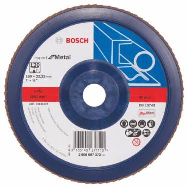 Imagem de Disco de lixa flap disc reto 7" grão 120 - Bosch (120)