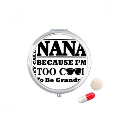 Imagem de Caixa de armazenamento de remédios com letras de avó para presente com os melhores desejos