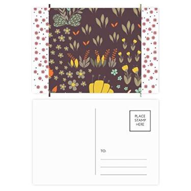 Imagem de Cartão postal para celebração de flores de feijão Mung Tinta de Natal Cartão postal Bênção