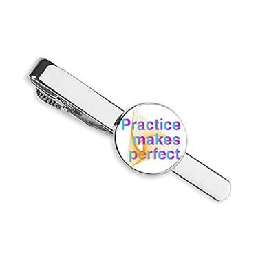 Imagem de Prática Achieve Success Motto Gravata Clip Bar Presente Homem Empresarial