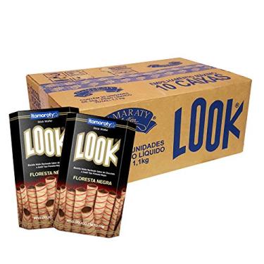 Imagem de Poiget Wafer Recheado Floresta Negra 55g c/20 - Chocolate, Raspberry