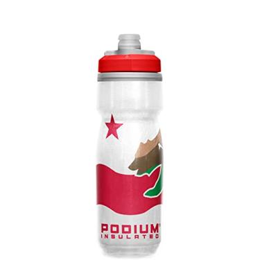 Imagem de CamelBak Podium Chill Bike Garrafa de água isolada Squeeze California, 595 g