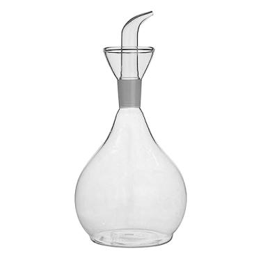 Imagem de Distribuidor de azeite, jarra de óleo, utensílios de cozinha multiuso, garrafa de óleo de vidro, galheteiro de vinagre de óleo com pourer para, 900ML