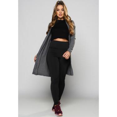 Imagem de Cardigan Canelado Feminino Kimono Blusa de Frio Mvb Modas-Feminino