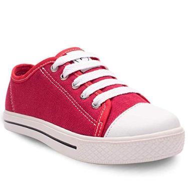Imagem de Tenis Infantil Menina Menino Casual Masculino Feminino Moda Star 11.21 (Vermelho, BR, Criança de 4 a 8 anos, Numérico, 33)