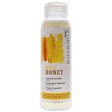 Imagem de Shampoo Reparador Rusk Puremix Wild Honey Para Cabelos Secos