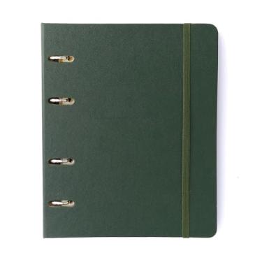 Imagem de Caderno Criativo Argolado Office Duo Clássica Pautado & Pontado A5 Verde Oliva, Cicero